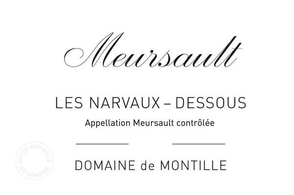 2014 Domaine de Montille Meursault Les Narvaux Dessous