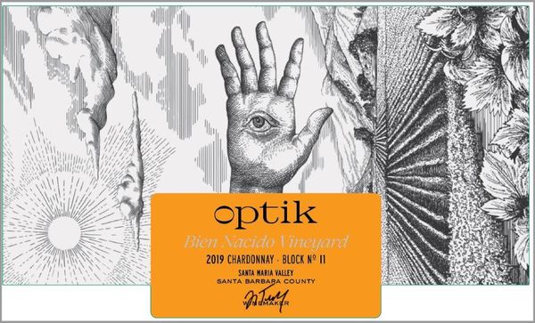 2019 Optik Bien Nacido Vineyard Blk No. l1 Chardonnay