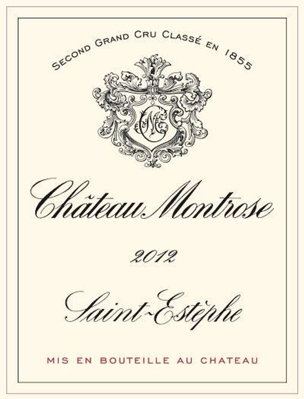 2012 Château Montrose Saint-Estèphe