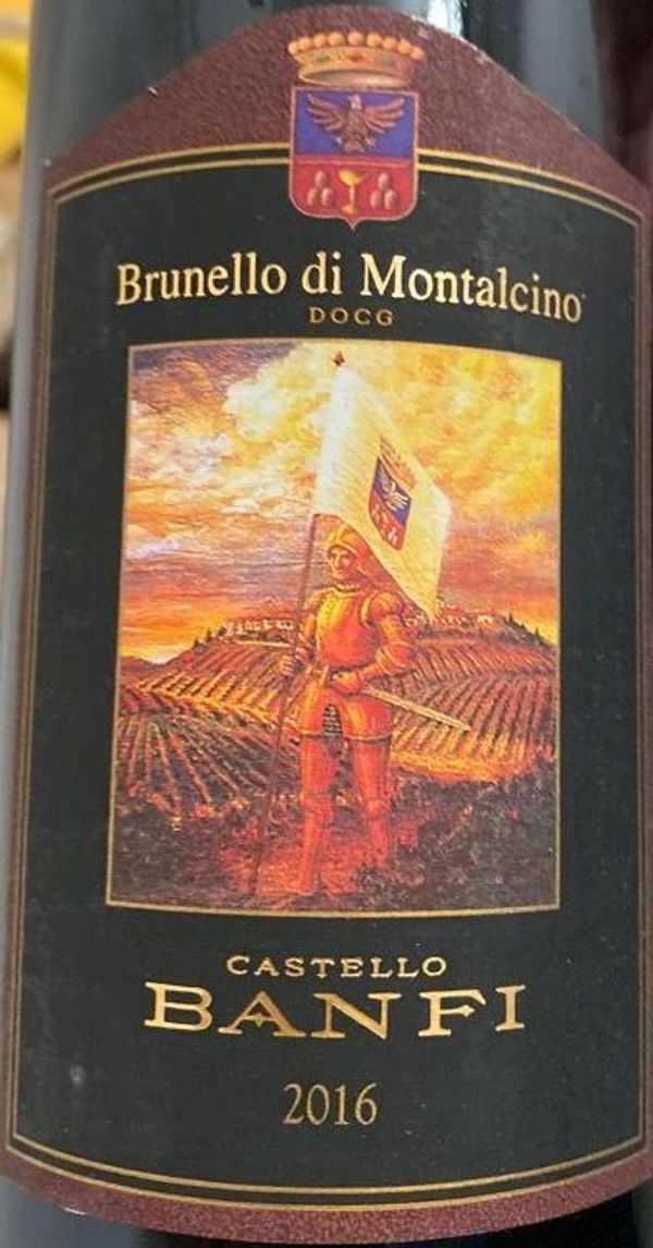 2016 Castello Banfi Brunello di Montalcino