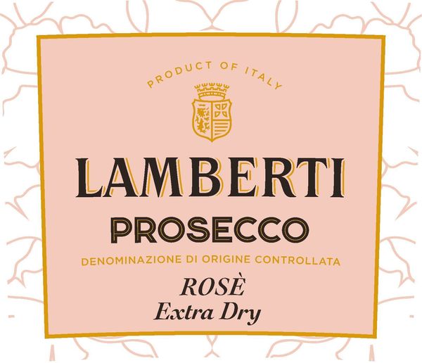 2020 Lamberti Prosecco Rosé Extra Dry