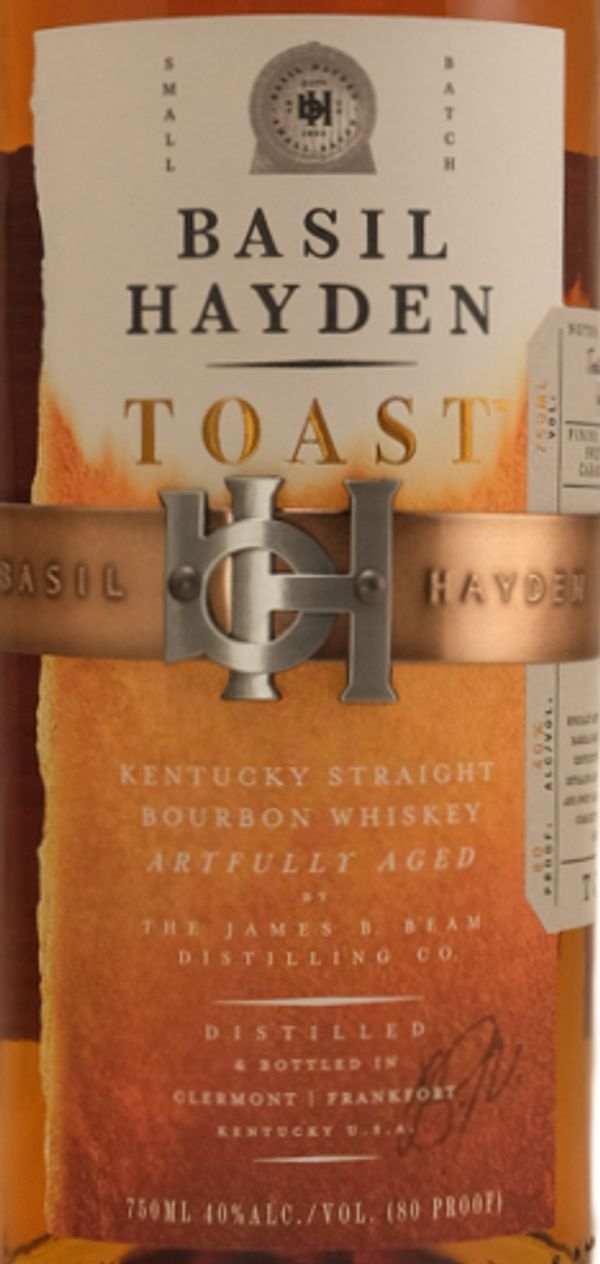 Basil Hayden Toast Kentucky Straight Bourbon Whiskey