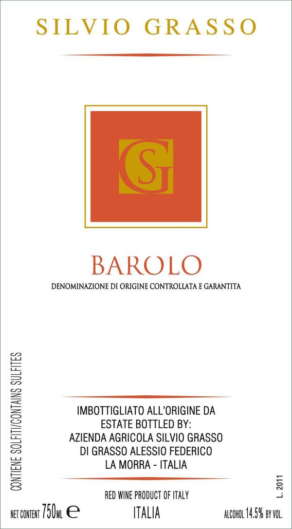 2010 Silvio Grasso Barolo