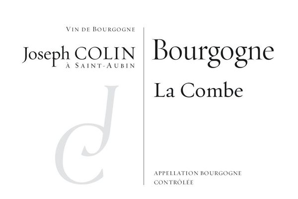 2020 Joseph Colin Bourgogne Blanc La Combe