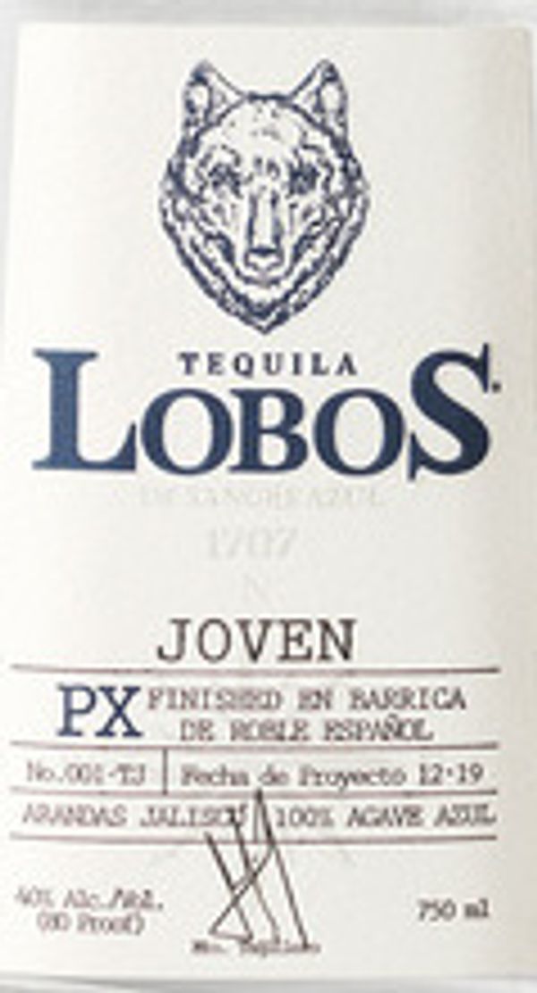 Tequila Lobos 1707 Tequila Joven