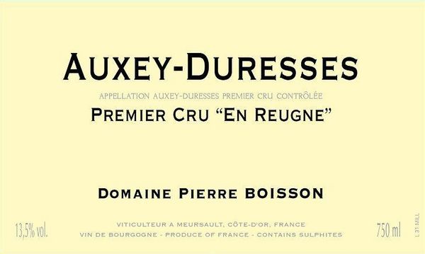 2018 Domaine Pierre Boisson Auxey-Duresses En Reugne