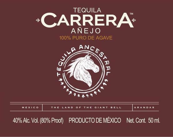 Carrera Tequila Añejo