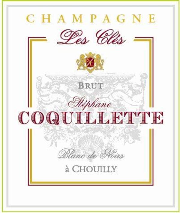 2012 Stéphane Coquillette Champagne Les Clés Blanc de Noirs Brut