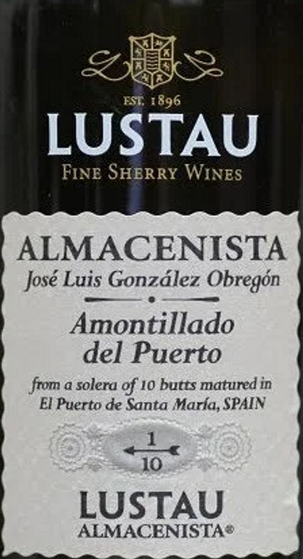Lustau Almacenista José Luis González Obregón Amontillado del Puerto
