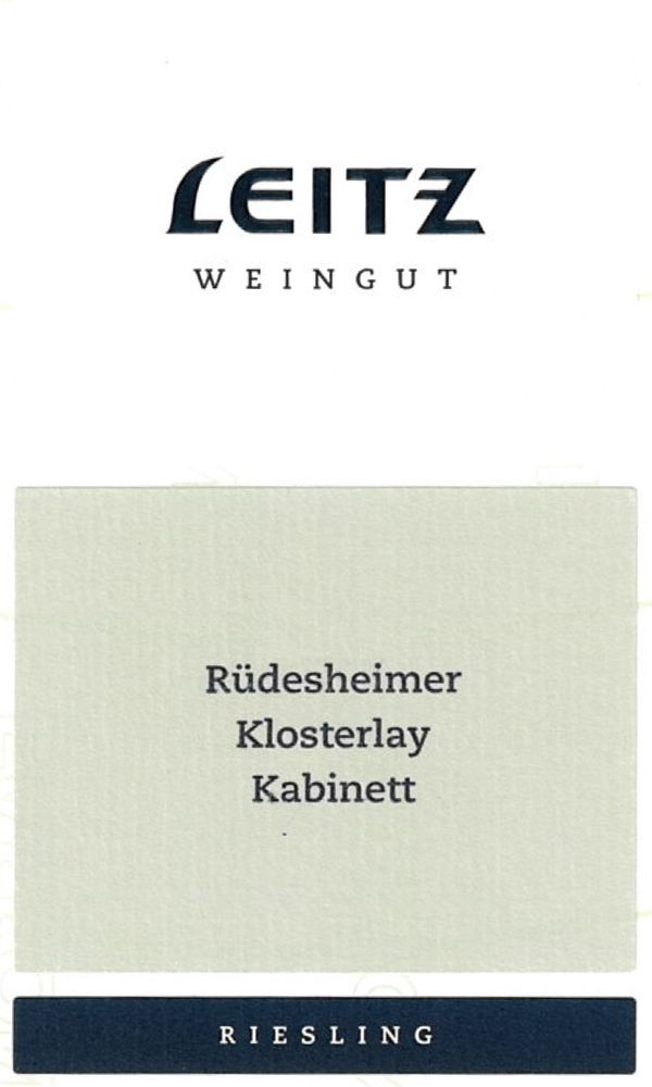2020 Weingut Leitz Rüdesheimer Klosterlay Riesling Kabinett