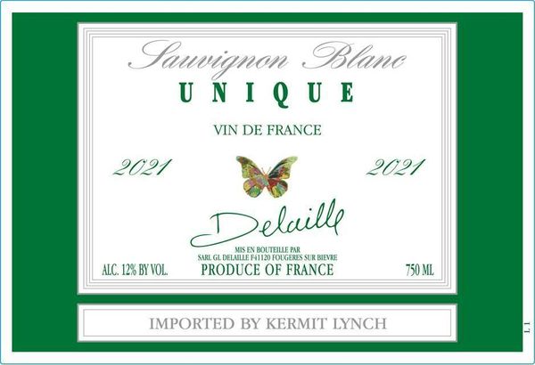 2022 Delaille Sauvignon Blanc Unique