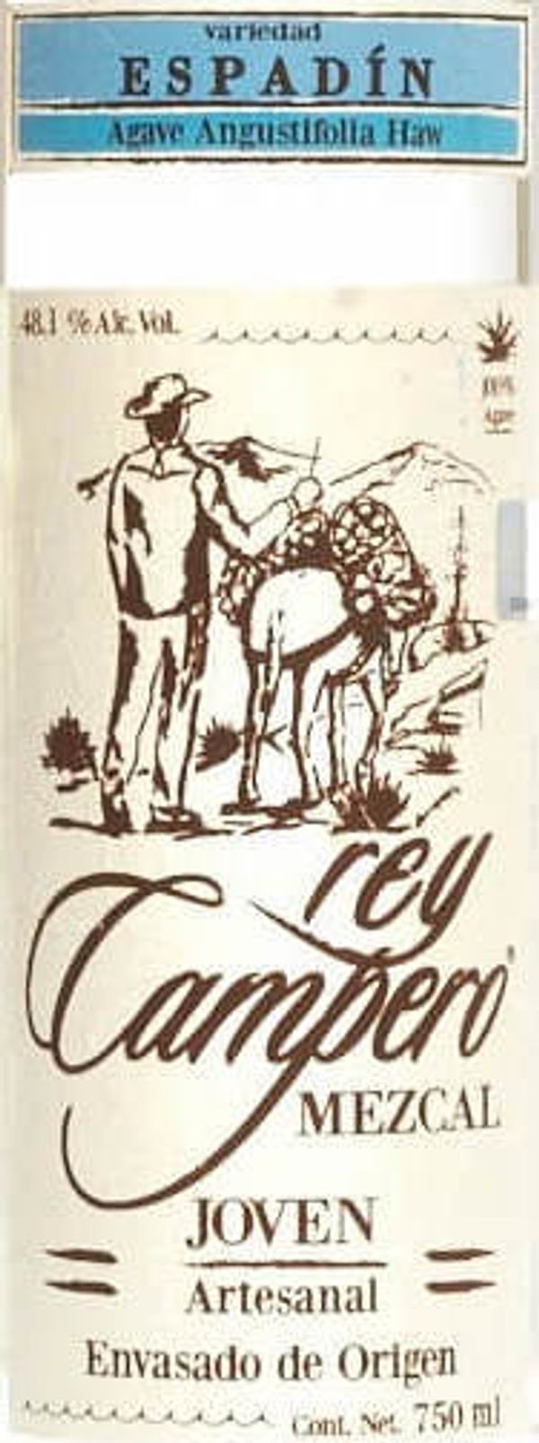 Rey Campero Mezcal Espadín