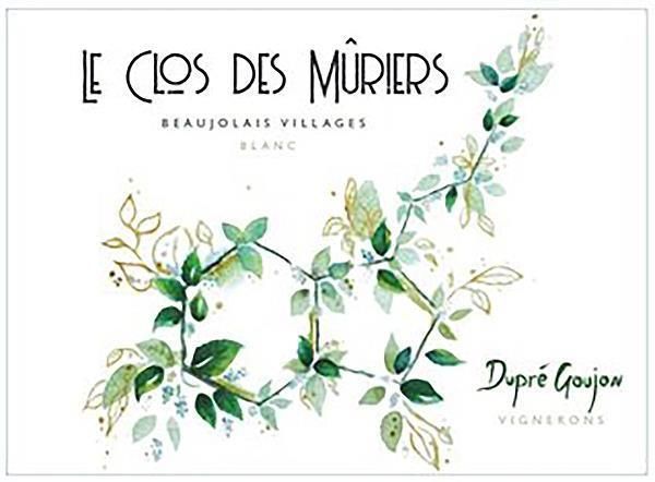 2016 Domaine Dupré-Goujon Beaujolais-Villages Blanc Le Clos des Mûriers