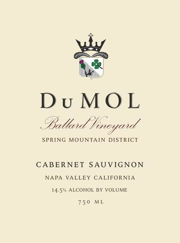 2016 DuMOL Ballard Vineyard Cabernet Sauvignon