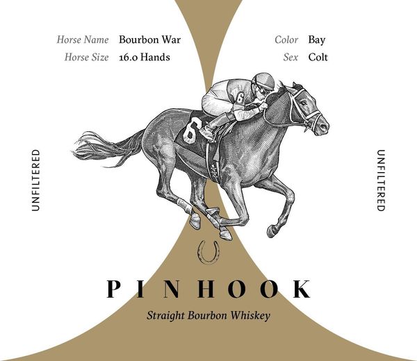 2022 Pinhook Bourbon War Vertical Series Aged 7 Years Bourbon Whiskey