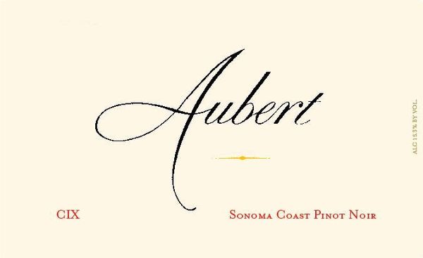2019 Aubert Wines CIX Estate Vineyard Pinot Noir