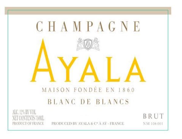 2015 Ayala Champagne Blanc de Blancs Brut
