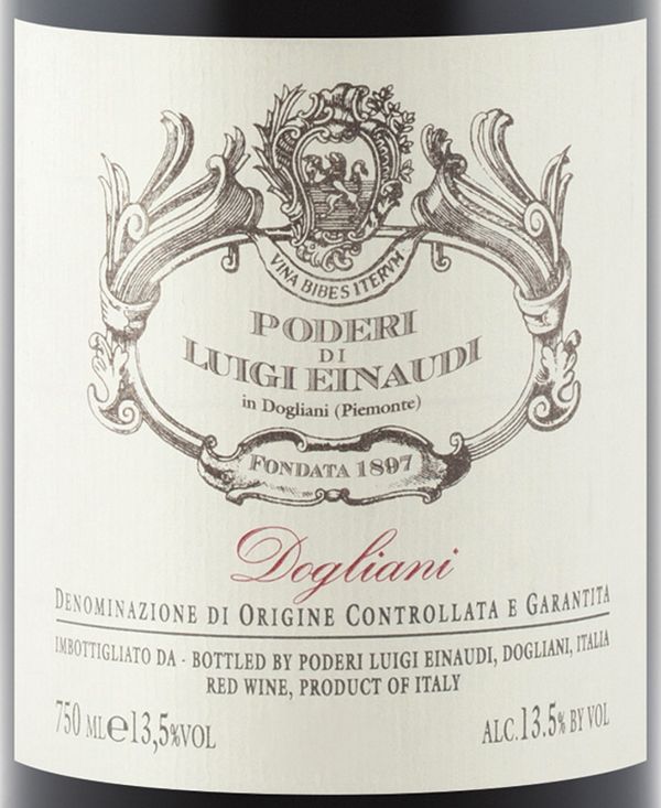 2020 Poderi Luigi Einaudi Dolcetto di Dogliani
