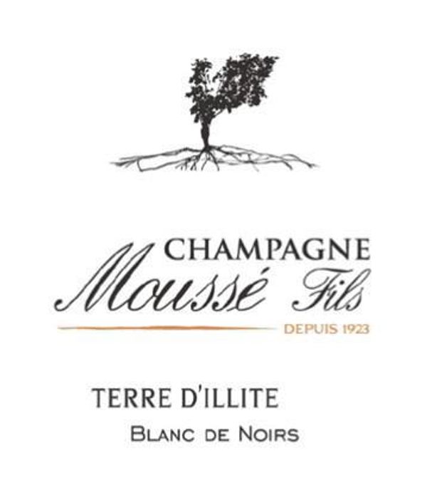 2012 Moussé Fils Champagne Terre d'Illite Blanc de Noirs Brut