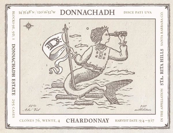 2018 Donnachadh Sta. Rita Hills Chardonnay