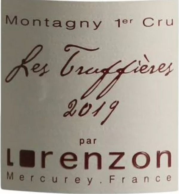 2020 Domaine Bruno Lorenzon Montagny Les Truffières
