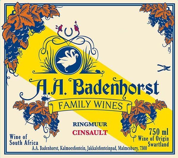 2018 AA Badenhorst Family Wines Ringmuur Cinsault