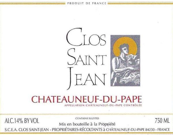 2021 Clos Saint Jean Châteauneuf-du-Pape Blanc