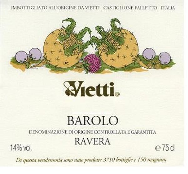 2018 Vietti Barolo Ravera