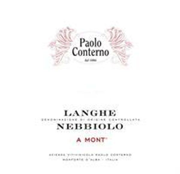 2019 Paolo Conterno Langhe Nebbiolo A Mont