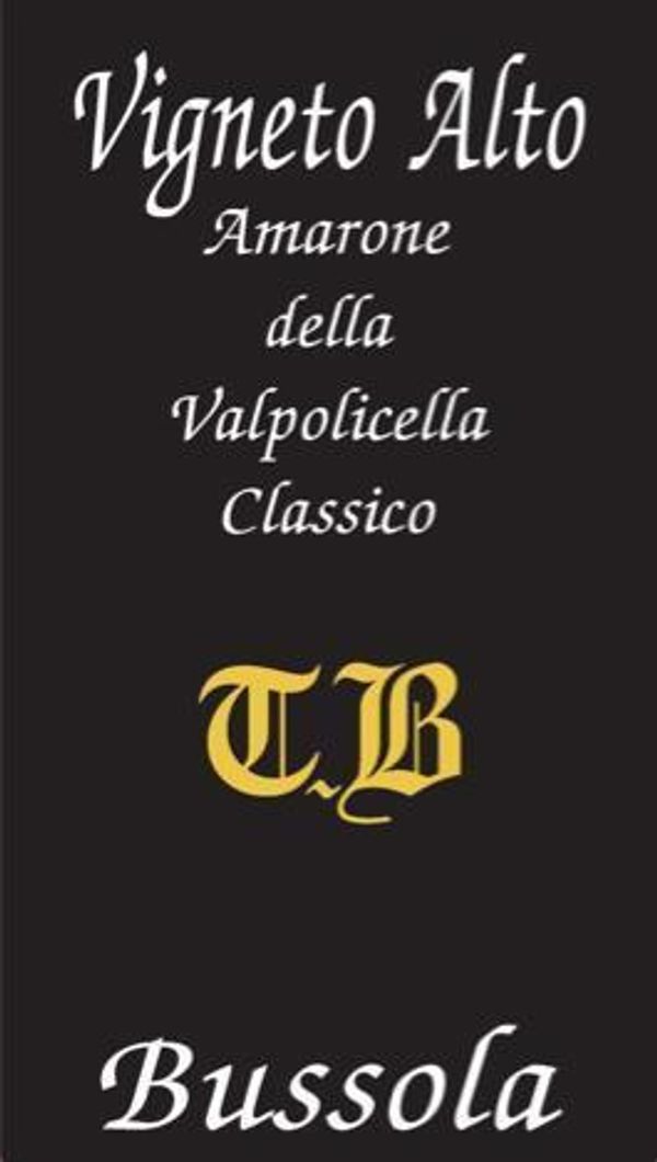 2010 Tommaso Bussola Amarone della Valpolicella Classico Vigneto Alto TB