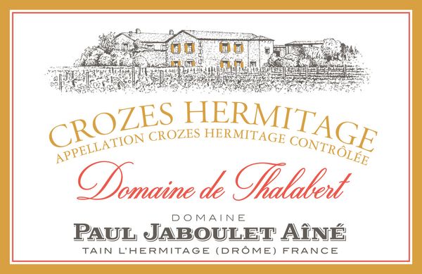 2019 Paul Jaboulet Aîné Crozes-Hermitage Domaine de Thalabert
