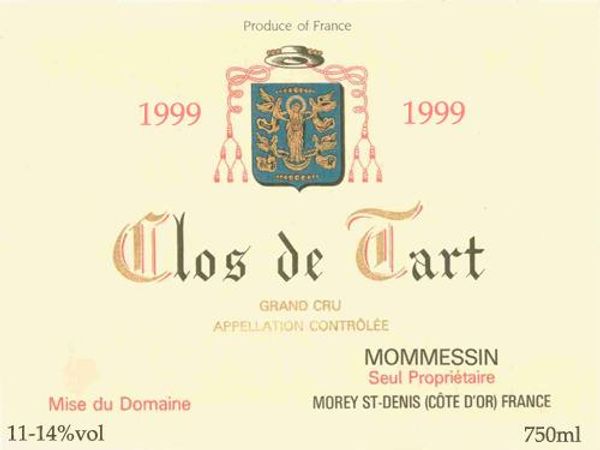 1999 Mommessin Clos de Tart