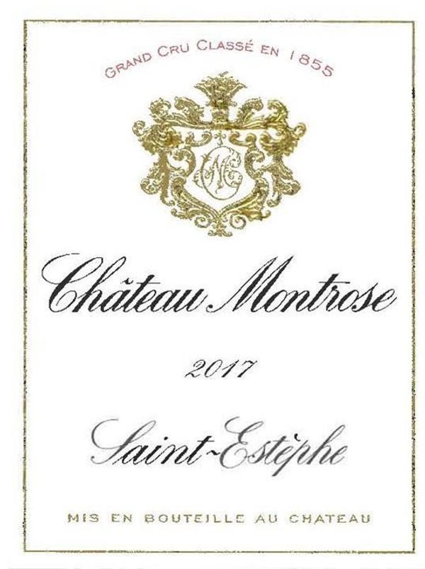 2017 Château Montrose Saint-Estèphe