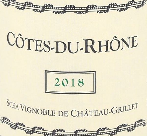 2020 Château Grillet Côtes du Rhône