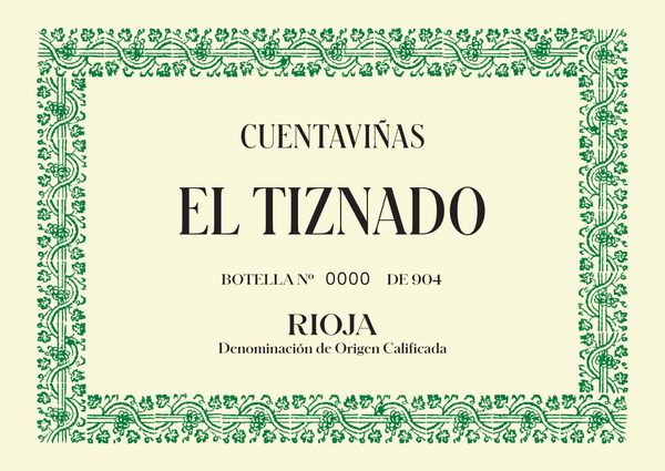 2018 Cuentaviñas Rioja El Tiznado