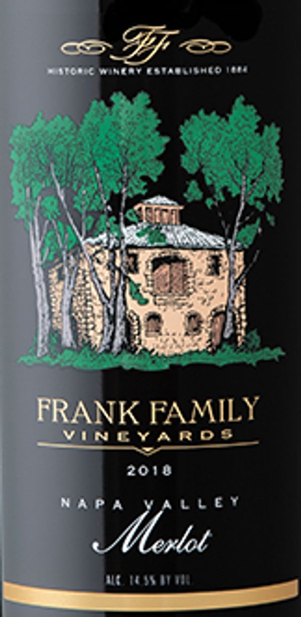 2018 Frank Family Vineyards Merlot