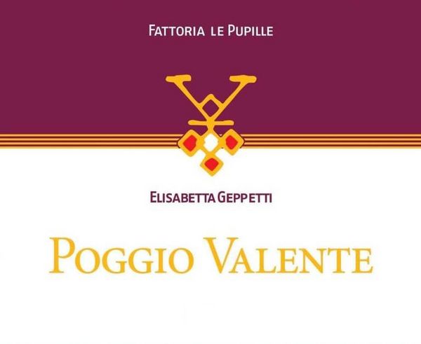 2019 Fattoria Le Pupille Morellino di Scansano Riserva Poggio Valente