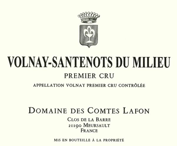 2020 Domaine des Comtes Lafon Volnay Les Santenots du Milieu
