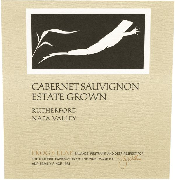 2018 Frog's Leap Rutherford Estate Grown Cabernet Sauvignon