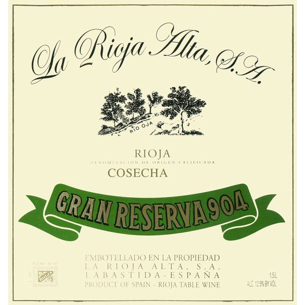 2010 La Rioja Alta Rioja Gran Reserva 890