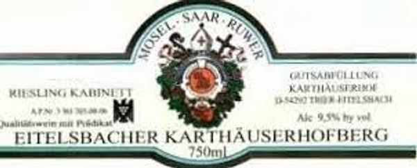 2007 Weingut Karthäuserhof Eitelsbacher Karthäuserhofberg Riesling Kabinett