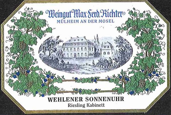 2021 Weingut Max Ferd. Richter Wehlener Sonnenuhr Riesling Kabinett