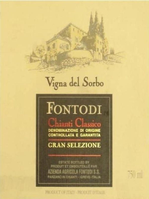2018 Fontodi Chianti Classico Gran Selezione Vigna del Sorbo