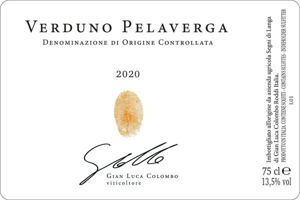 2020 Segni di Langa Verduno Pelaverga
