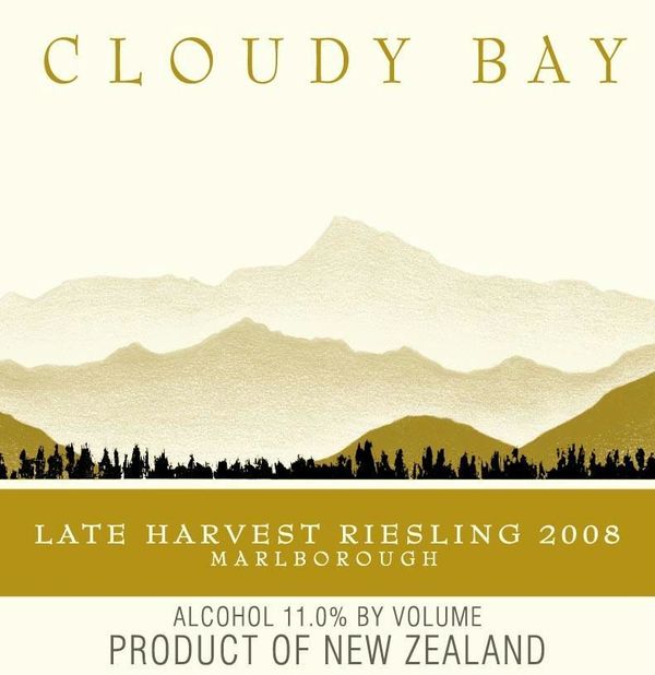 2008 Cloudy Bay Late Harvest Riesling