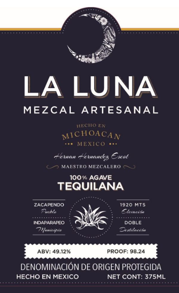 La Luna Mezcal Tequilana