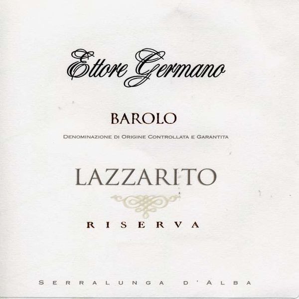 2016 Ettore Germano Barolo Lazzarito Riserva