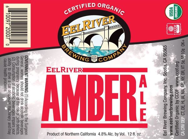 Eel River Brewing Company Organic Amber Ale