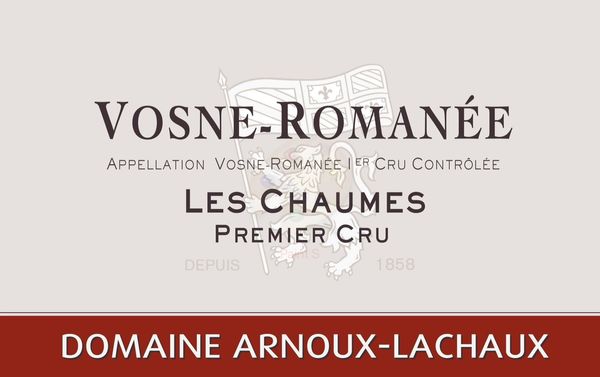 2018 Domaine Arnoux-Lachaux Vosne-Romanée Les Chaumes