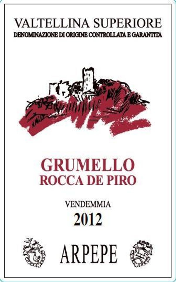 2017 Ar.Pe.Pe. Valtellina Superiore Grumello Rocca de Piro